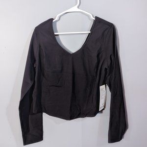 NWT Lululemon Align Long Sleeve Shirt Black